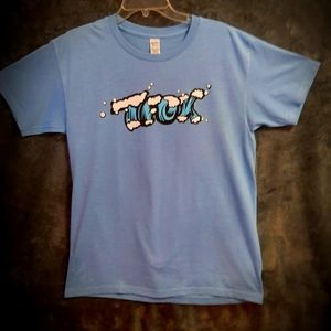 Fox, T- Shirt Blue, Size M